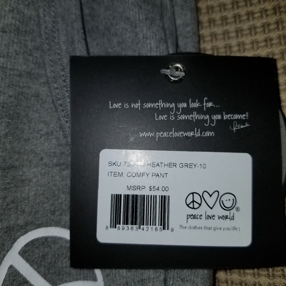 PLW Gray Joggers, Sz 10 & 12 - Picture 9 of 9